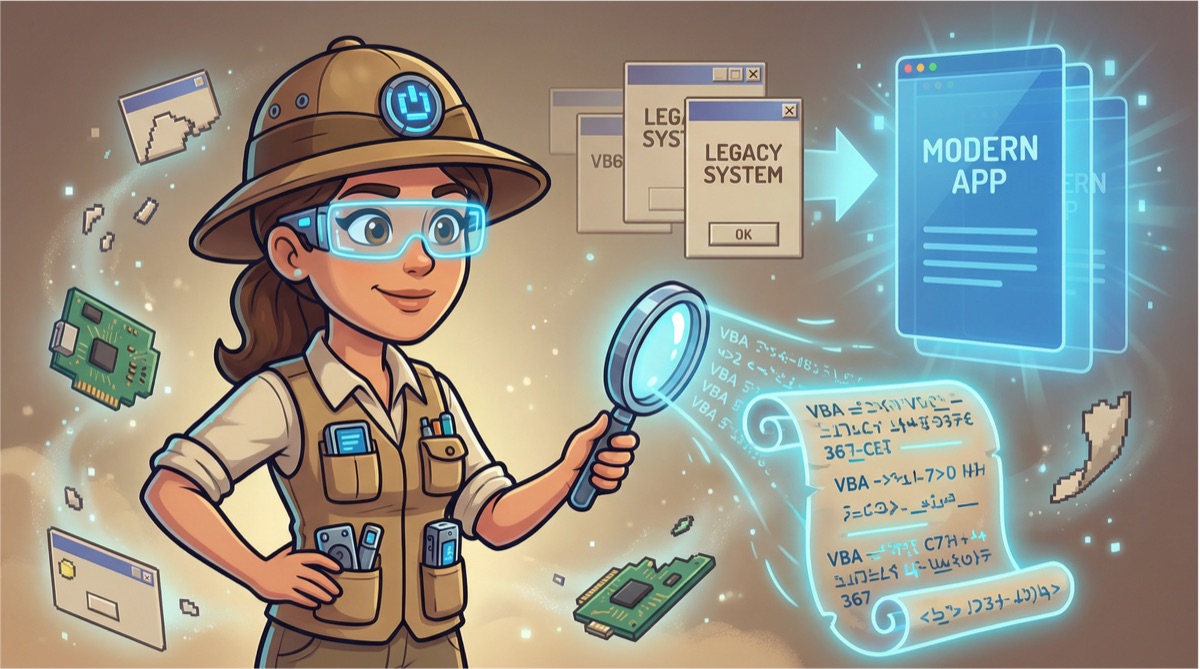 KI-Archäologe gräbt Geschäftsregeln aus Legacy-VBA-Code aus