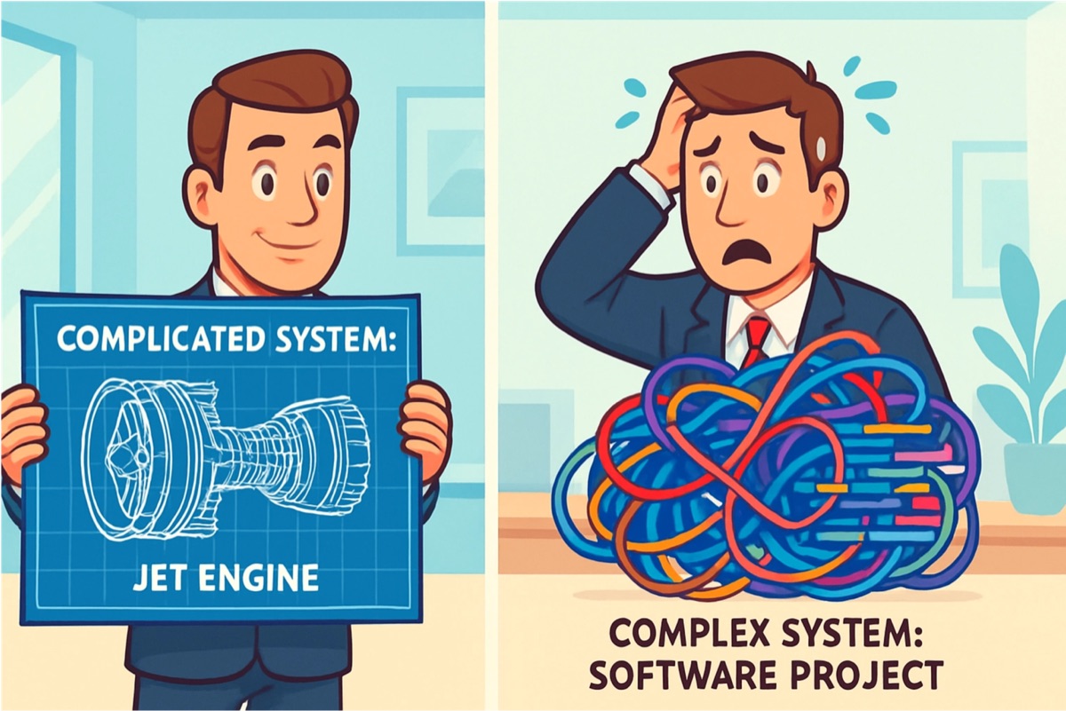 Complexity in software — navigating uncertainty in software development