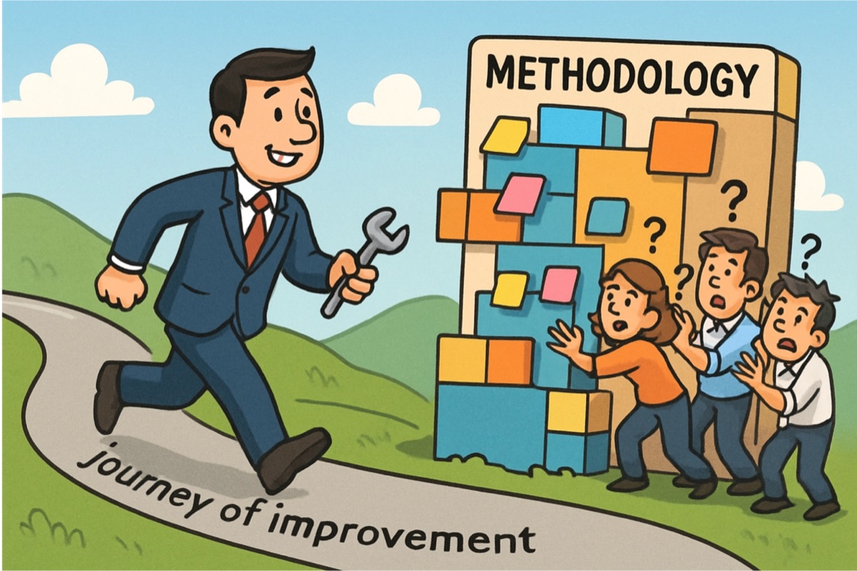 Führungskräfte übernehmen Verantwortung für den Verbesserungsprozess