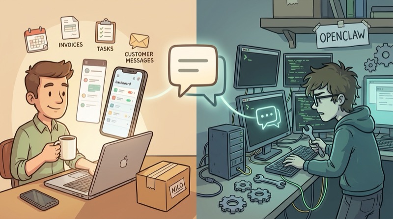 OpenClaw und Nilo Assistant: Was sie sind und was nicht