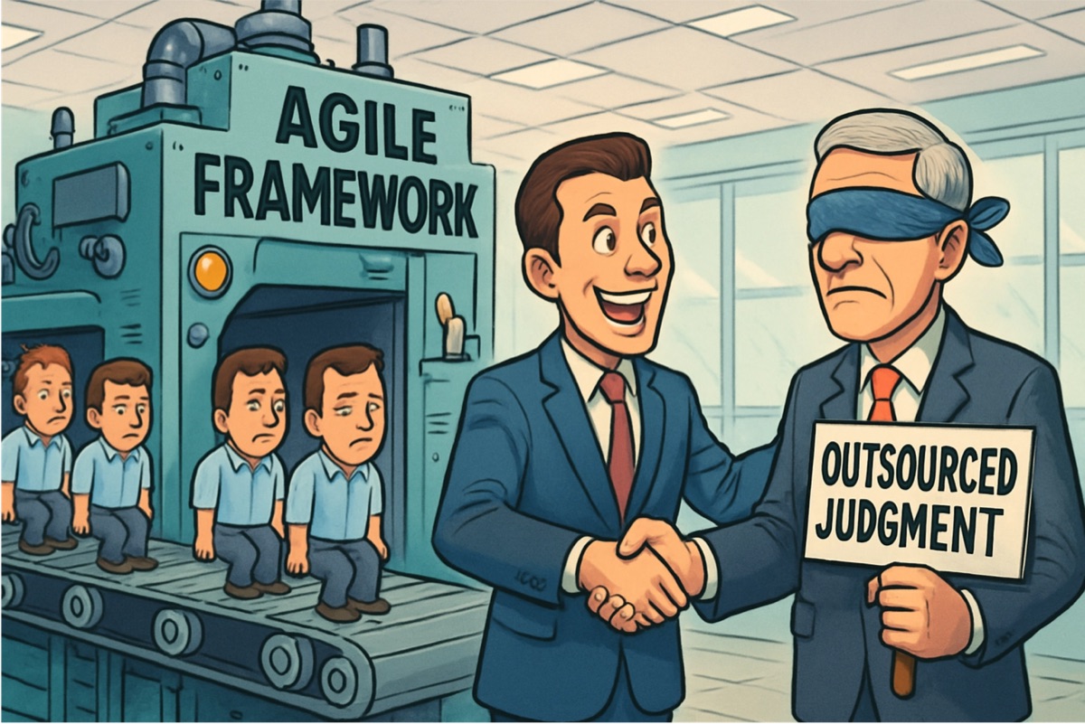 Senior leaders reclaiming organizational ownership from methodology vendors