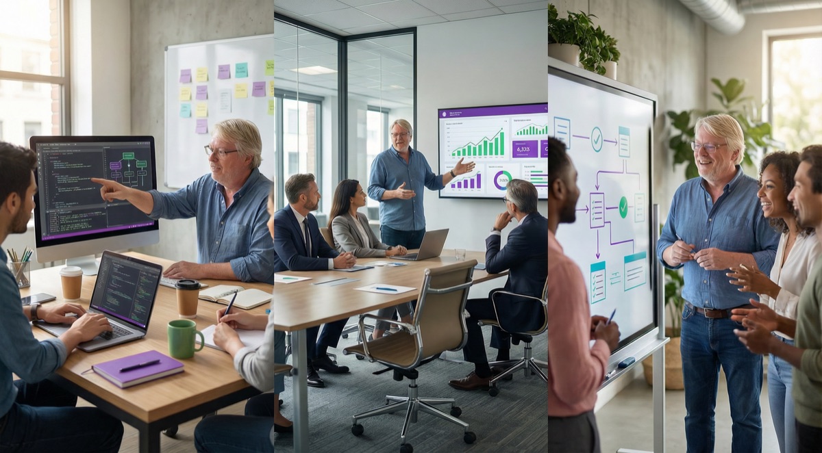 Colaboración presencial cuando aporta valor