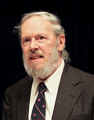 Dennis Ritchie presenting at Bell Labs