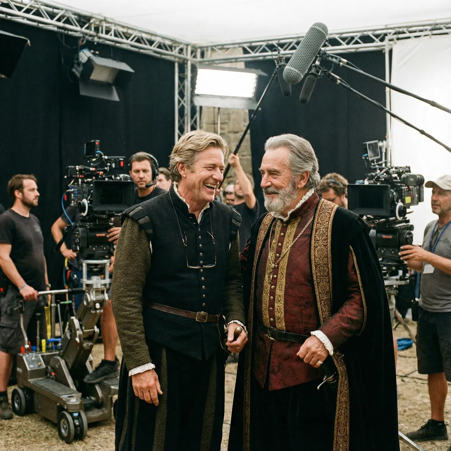 Stefan with Don Rodrigo