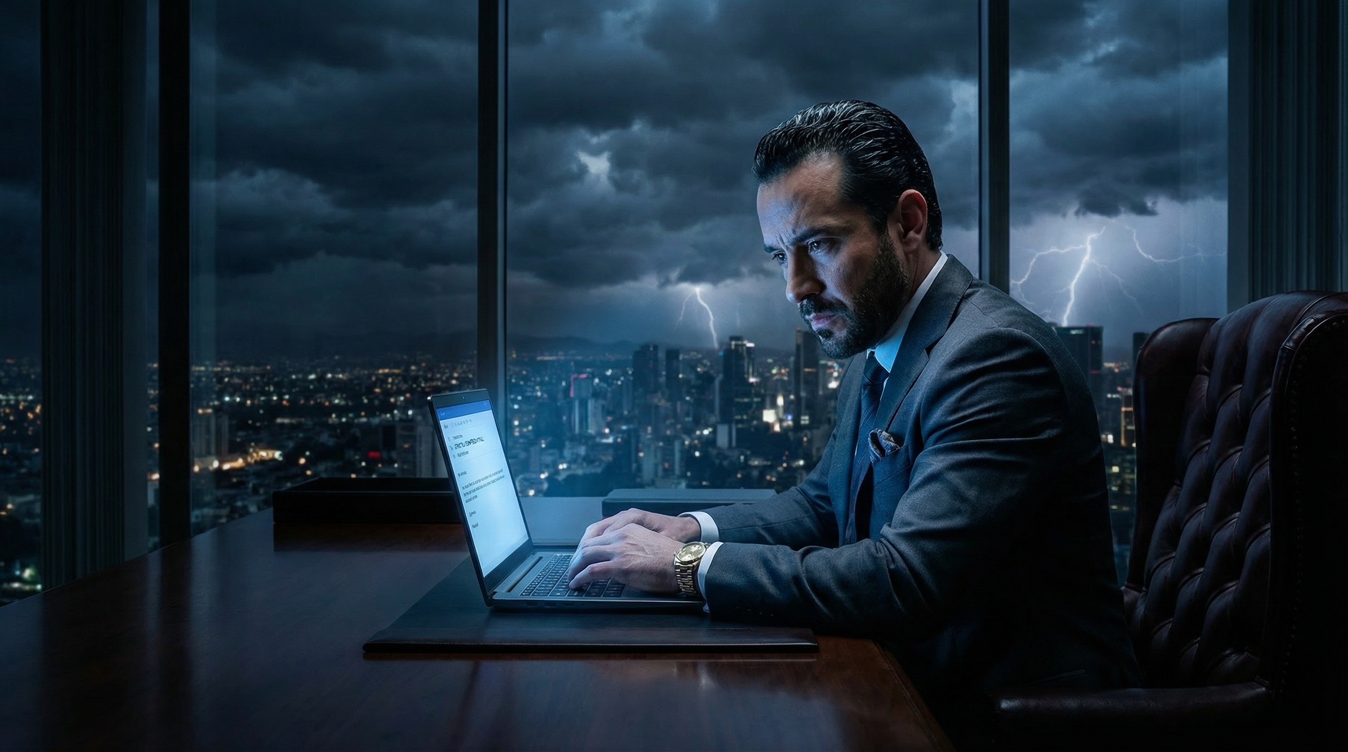 Patricio macht den schicksalhaften Anruf