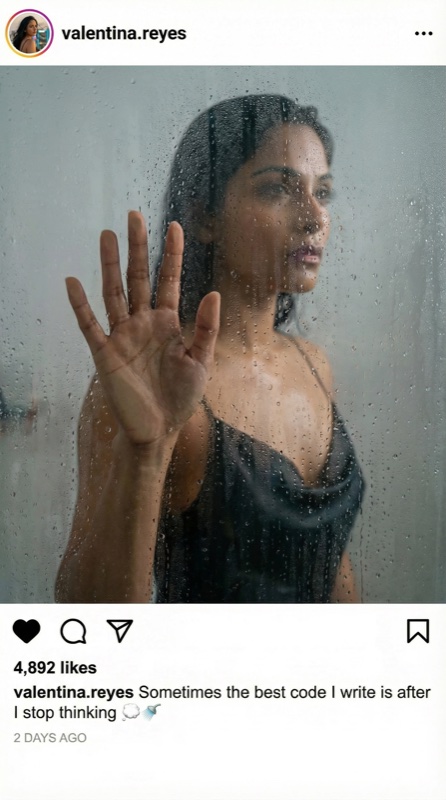 Charakter Instagram-Beitrag