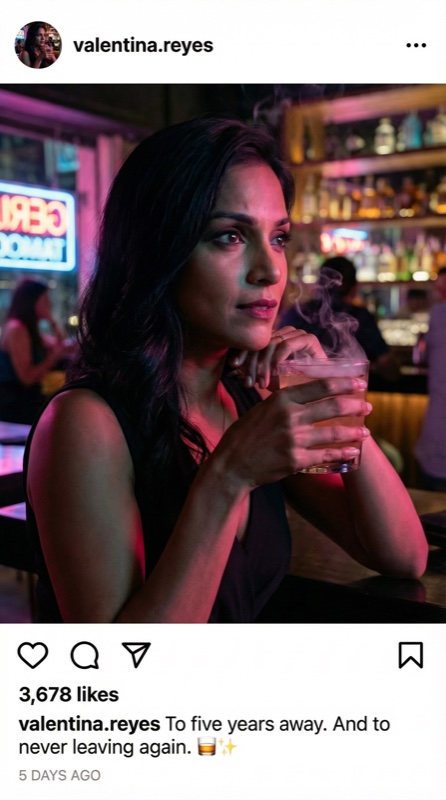 Charakter Instagram-Beitrag