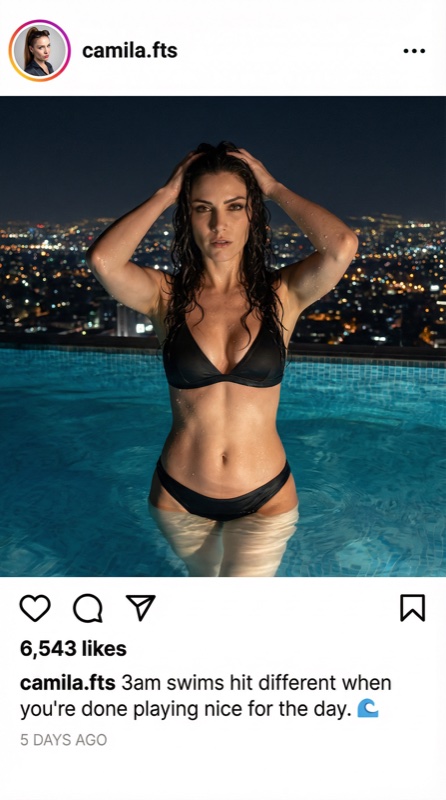 Charakter Instagram-Beitrag