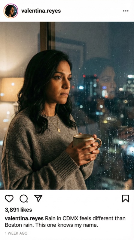 Character Instagram post