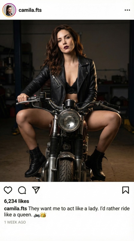 Charakter Instagram-Beitrag