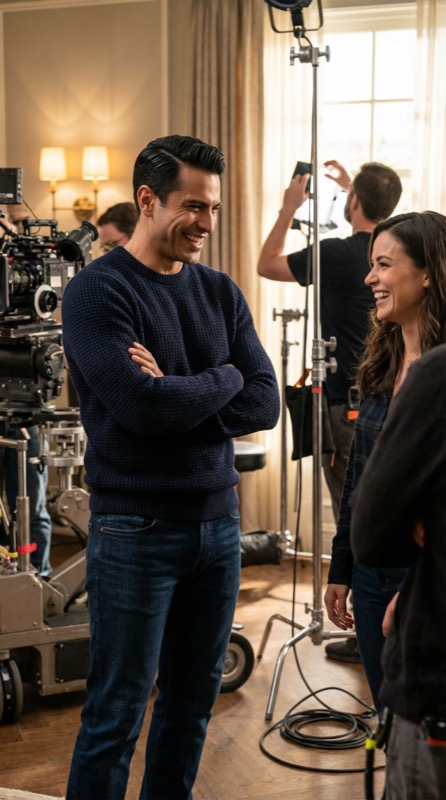 Alejo Vega detrás de cámaras 5