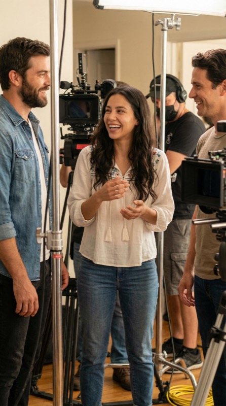 Camila Torres detrás de cámaras 5