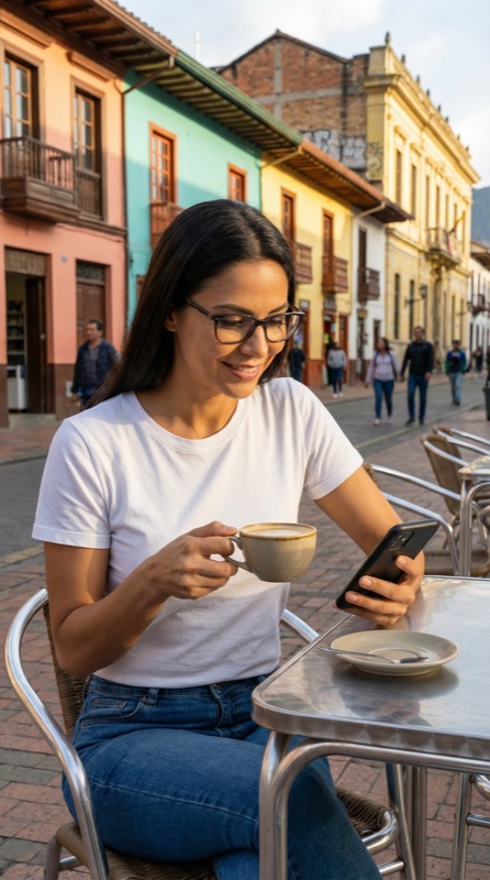 Laura Méndez detrás de cámaras 1