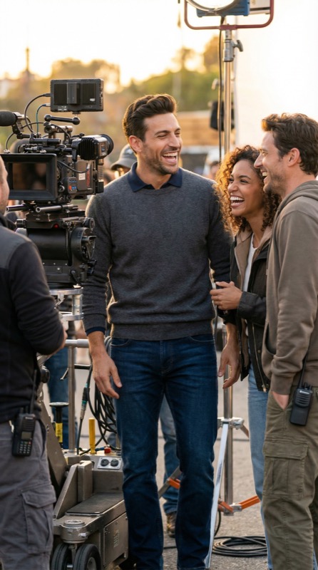 Marco Benedetti detrás de cámaras 5