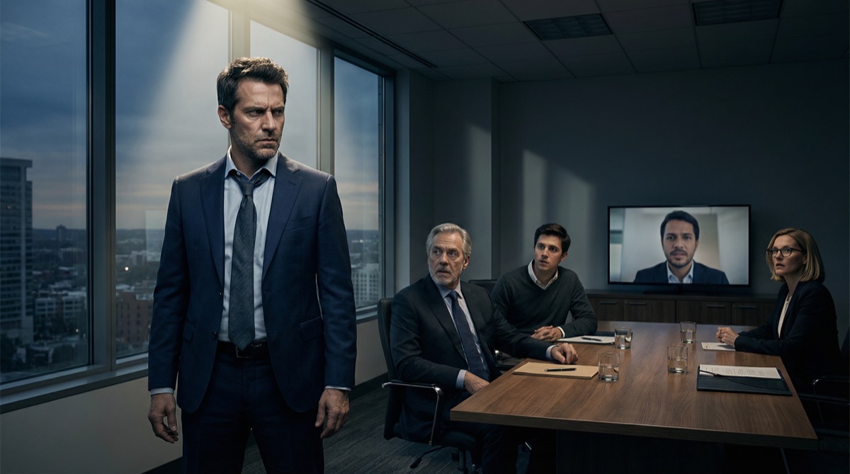 Alejo stands alone as the vote is announced. His perfect composure has cracked, revealing the calculating mind beneath. He's already planning his next move, even in defeat.